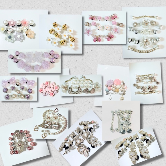 (10 for $10) SALE Heart Croc Charm Jibbit Shoe Charm Disney Croc Charms - Picture 4 of 11